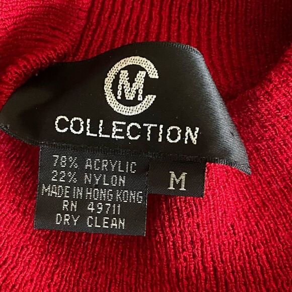 CM Collection Vintage Two-Piece Sweater Set. Short sleeve and Long Cardigan - Picture 7 of 14